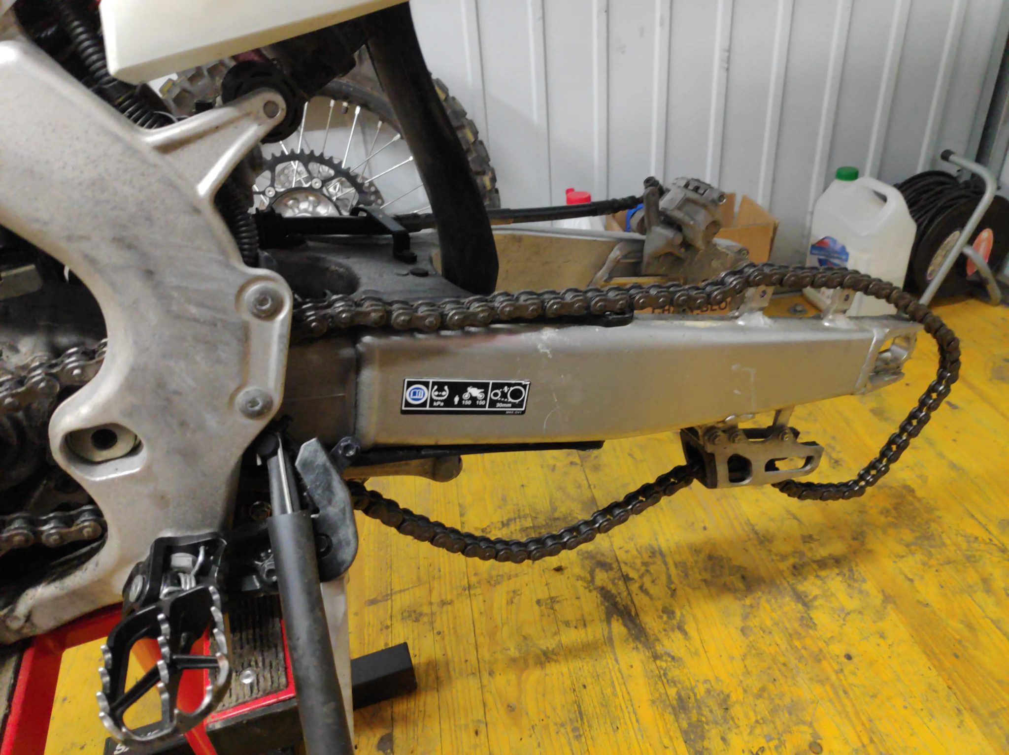 Z-Wheel F-DiskRotor Sus CRF450L main image 0
